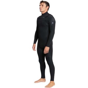 2022 Quiksilver Mens Everyday Sessions 3/2mm Chest Zip Wetsuit EQYW103122 - Black